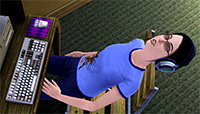 Issue #12, 'Planting' Thumbnail of Ronnie zoning out with headphones