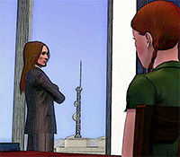 Issue #18, 'Get a Job' Thumbnail of Janet in the boss's office